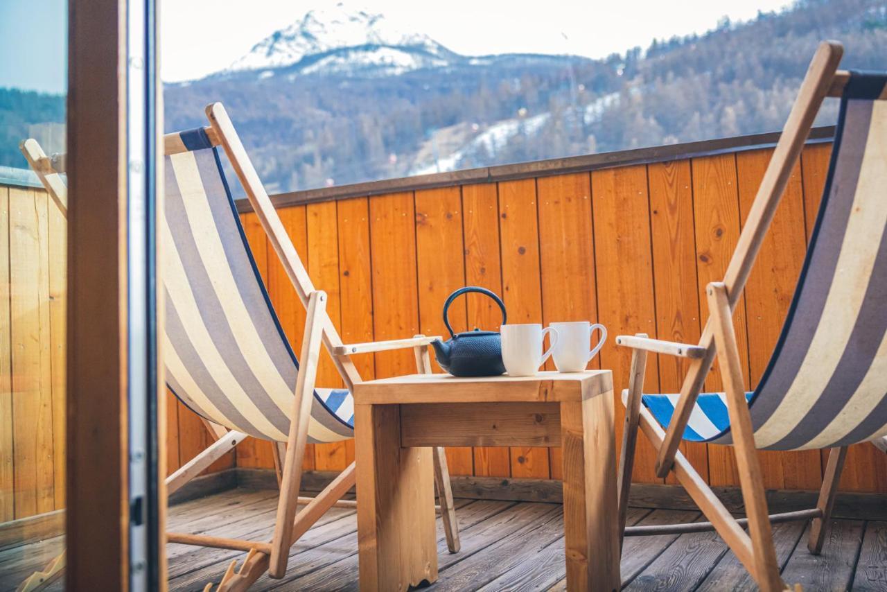 Le Serre D'Or, Grand Appartement Au Pied Des Pistes De Ski Saint-Chaffrey Exteriér fotografie