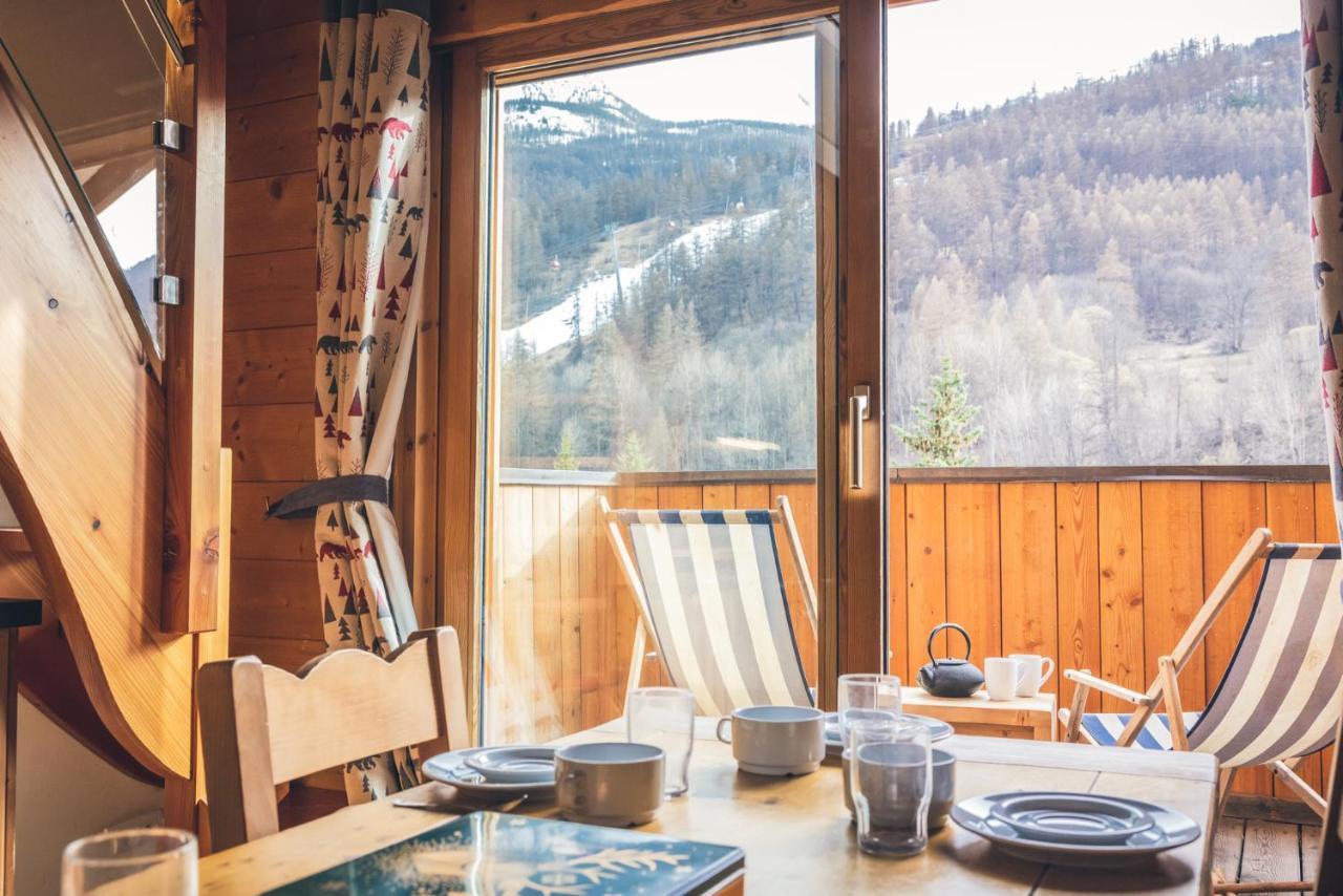 Le Serre D'Or, Grand Appartement Au Pied Des Pistes De Ski Saint-Chaffrey Exteriér fotografie